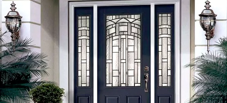 Stained Glass Door Panels in Leisure City, FL